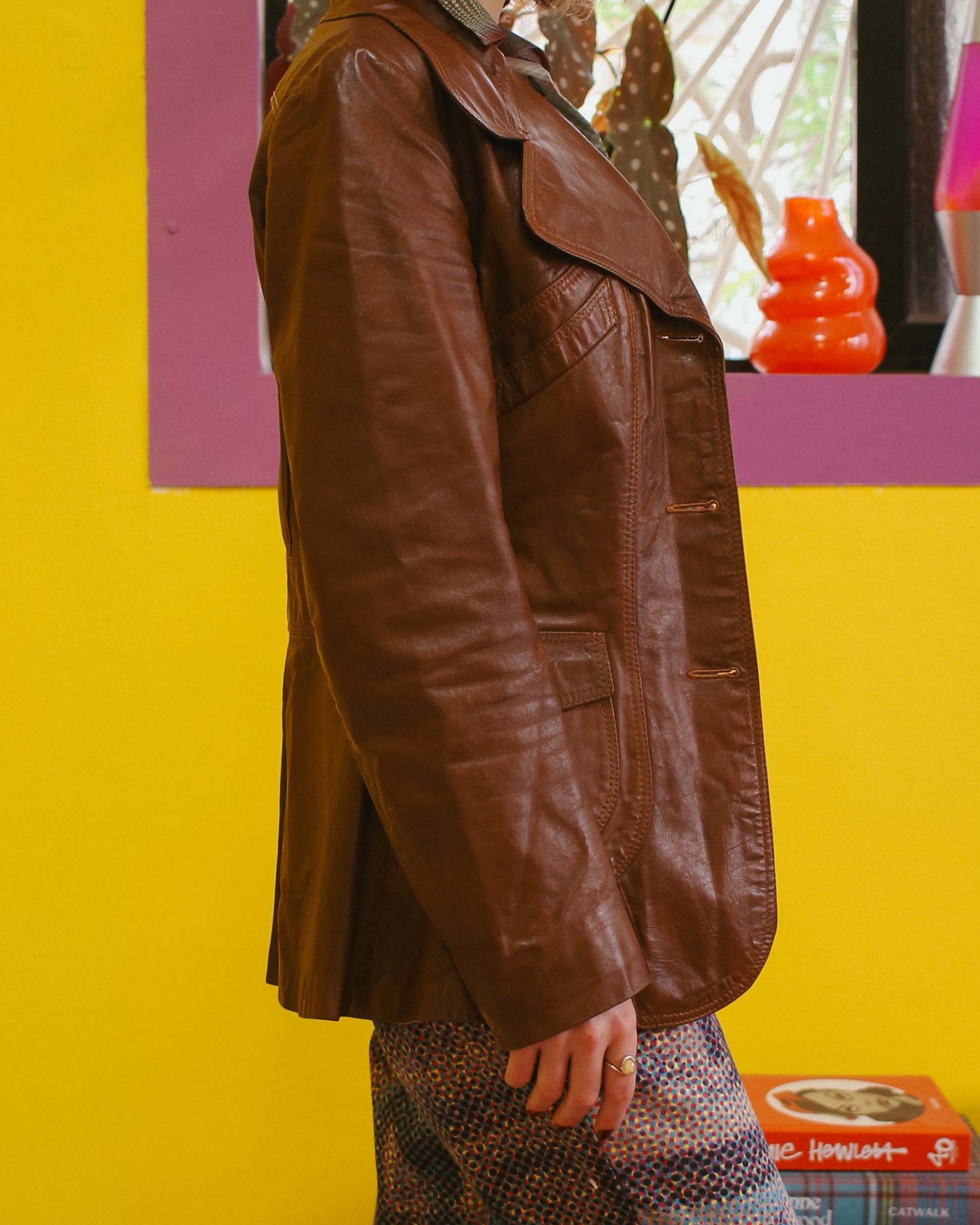 1970s Leather Jacket – Poussière