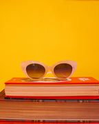 Pink Cat-Eye Sunglasses