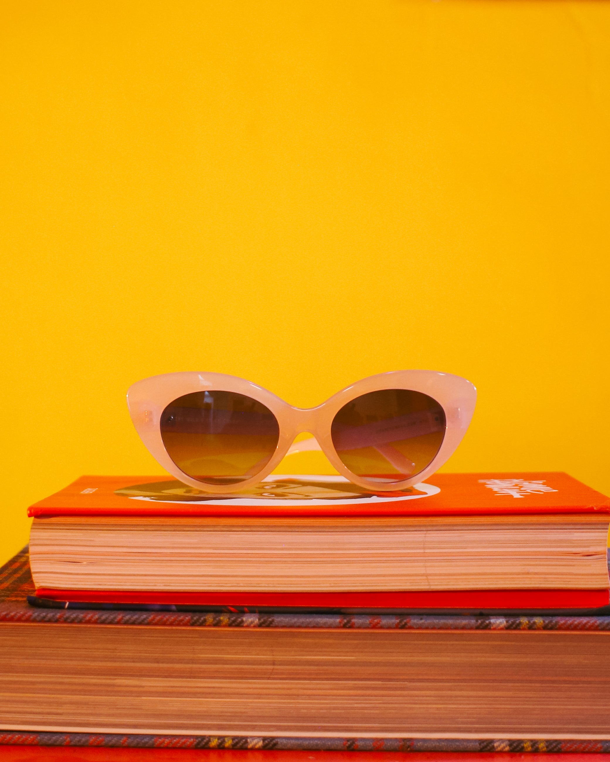 Pink Cat-Eye Sunglasses