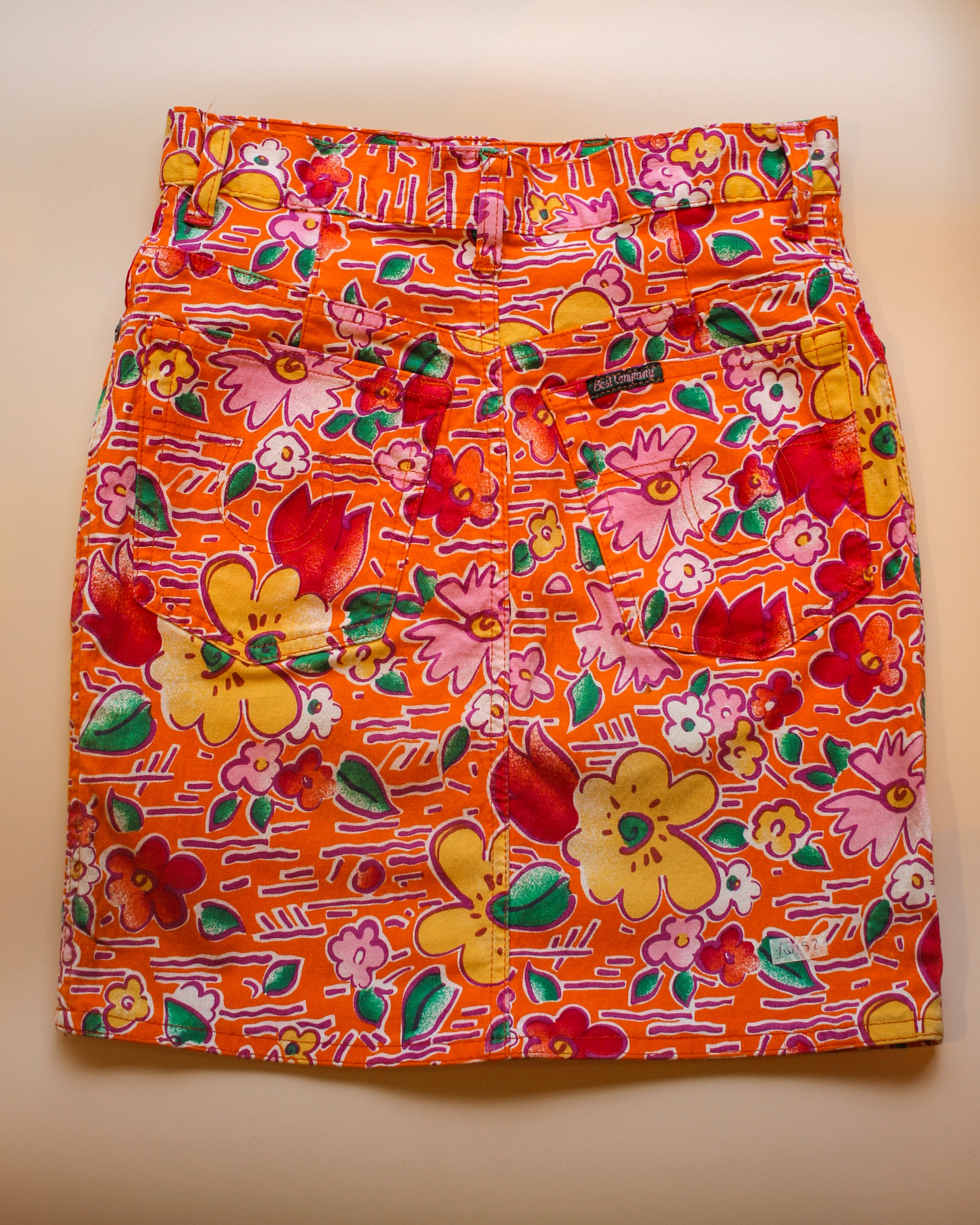 Floral Pop Mini Skirt