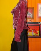Ash Rose Velvet Jacket