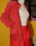 Red Suede Jacket