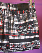Versus Graphic Mini Skirt