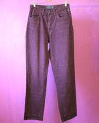 Versace Purple Denim Jeans
