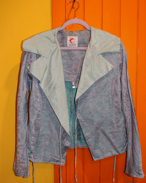 Anja Gockel Silk Wrap Jacket