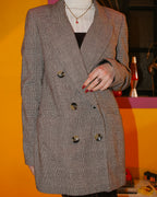 Grey Check Blazer