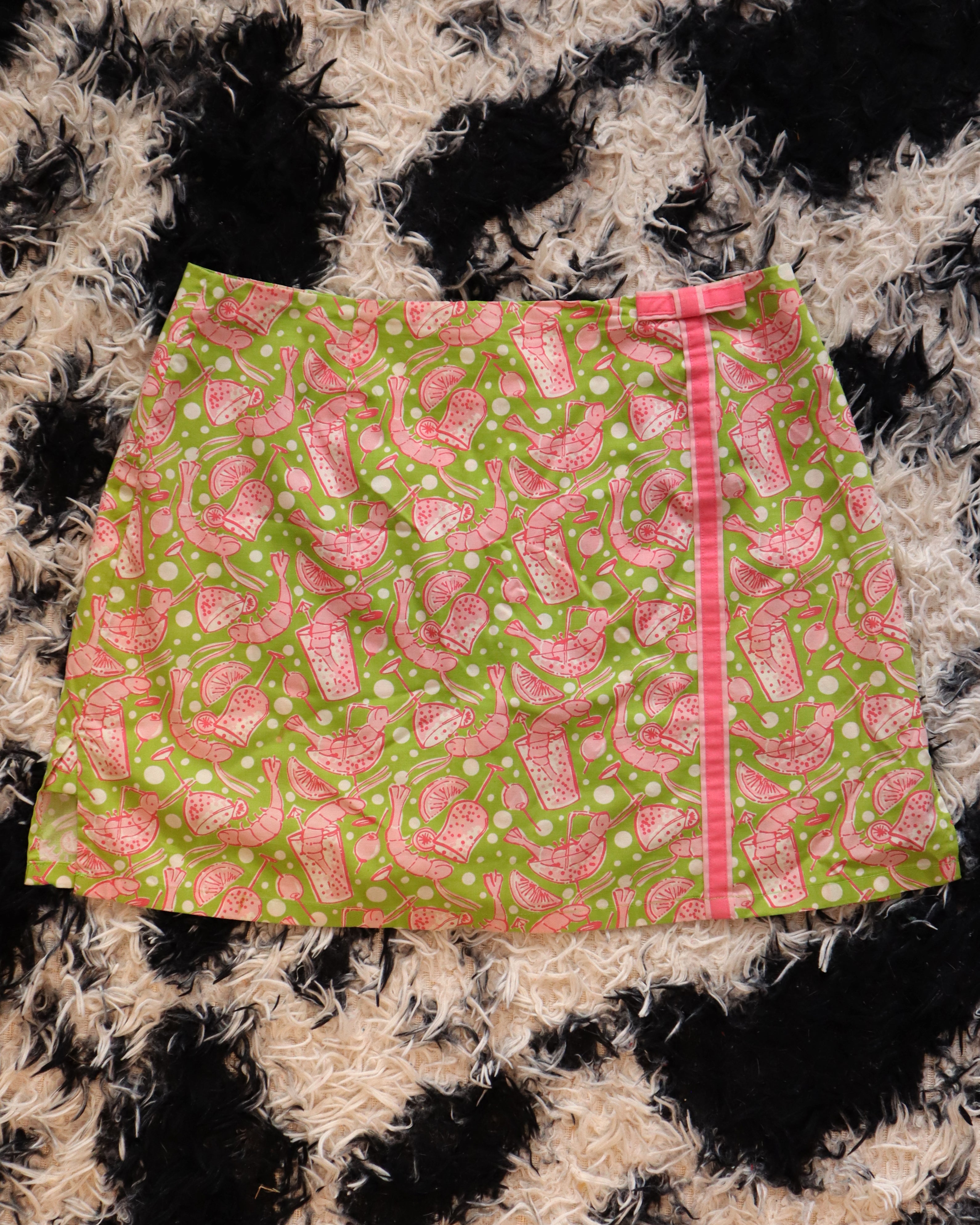 Lilly Pulitzer Shrimp Print Skirt