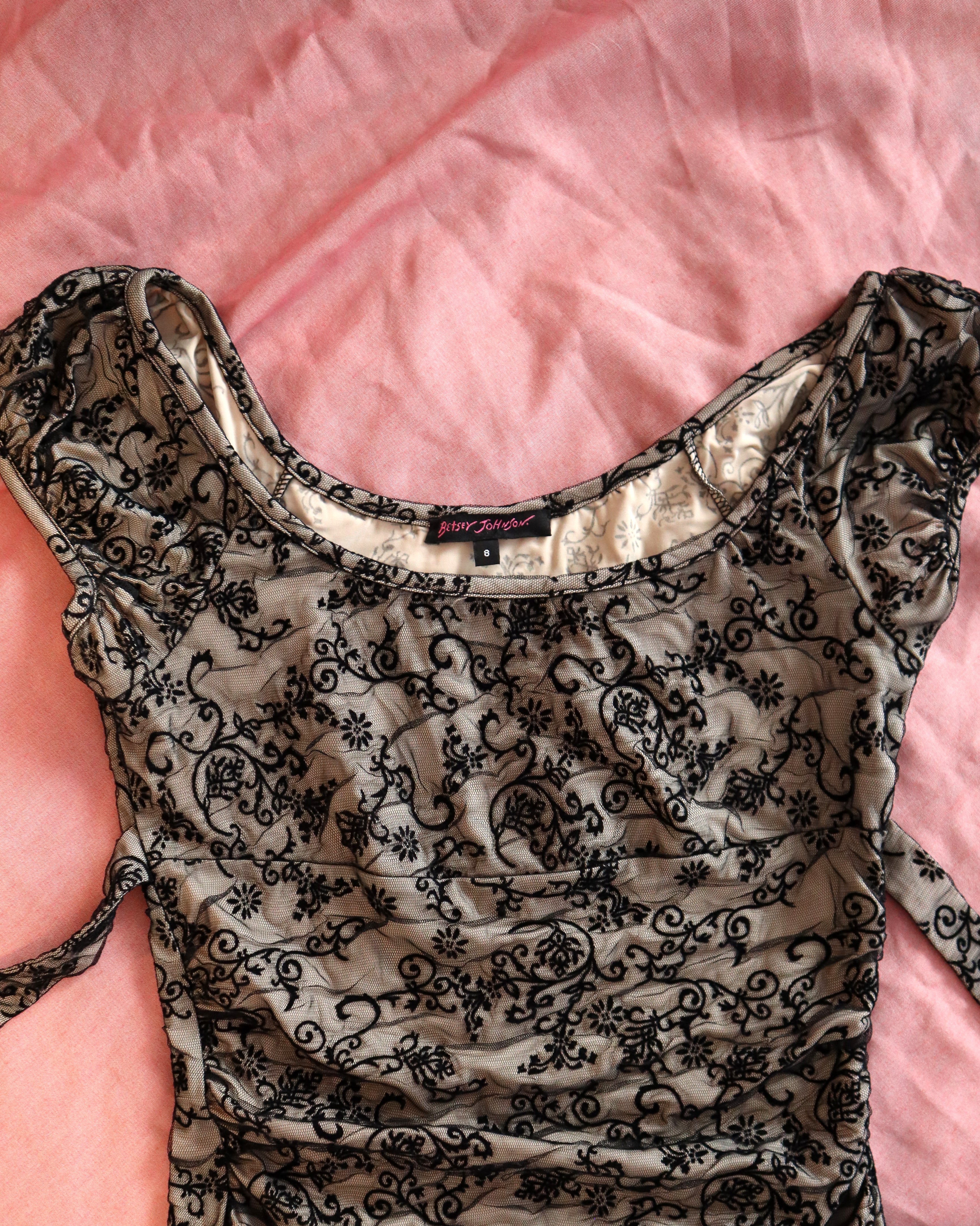 Betsey Johnson Mesh Dress