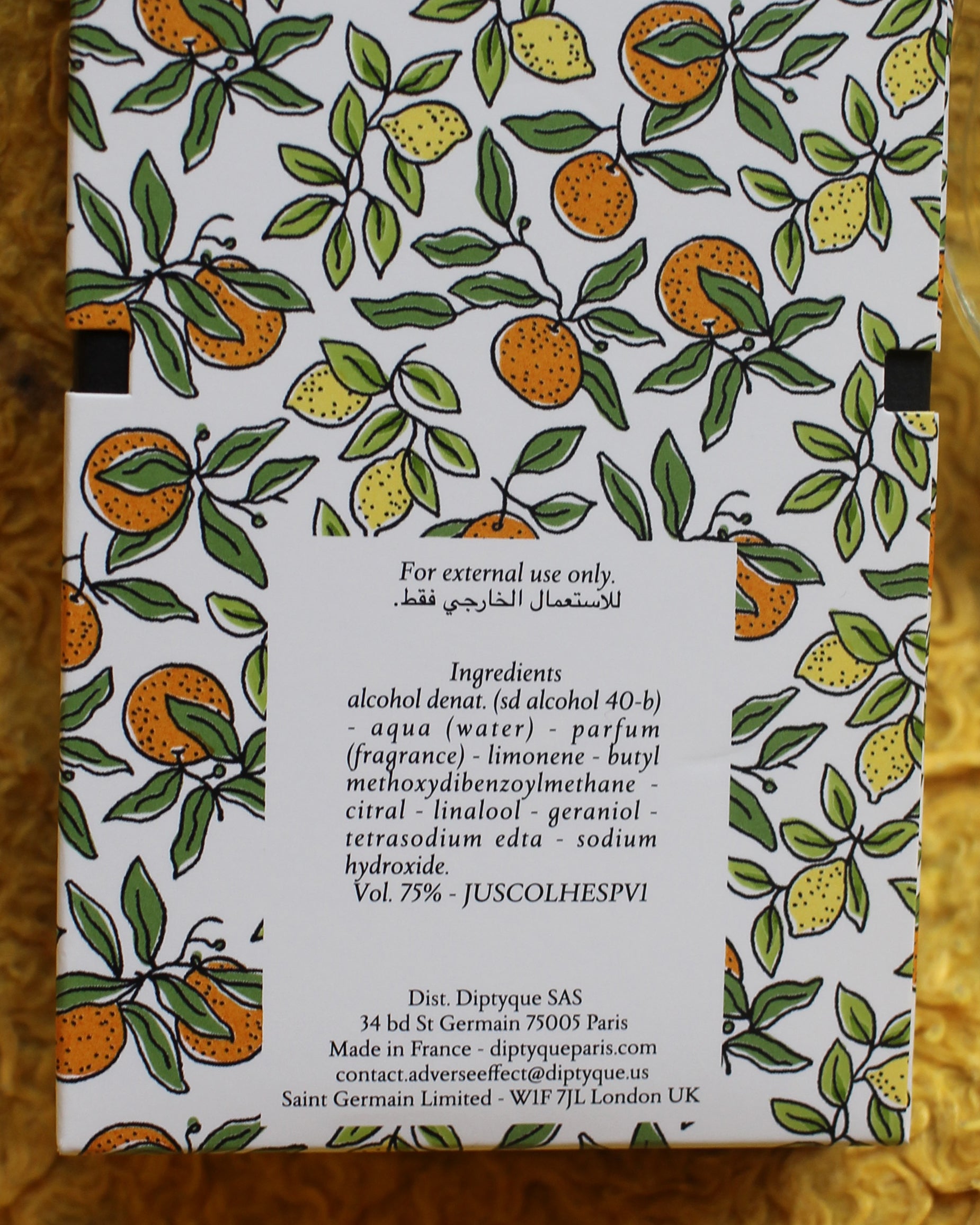 Diptyque L'Eau des Hesperides EDT