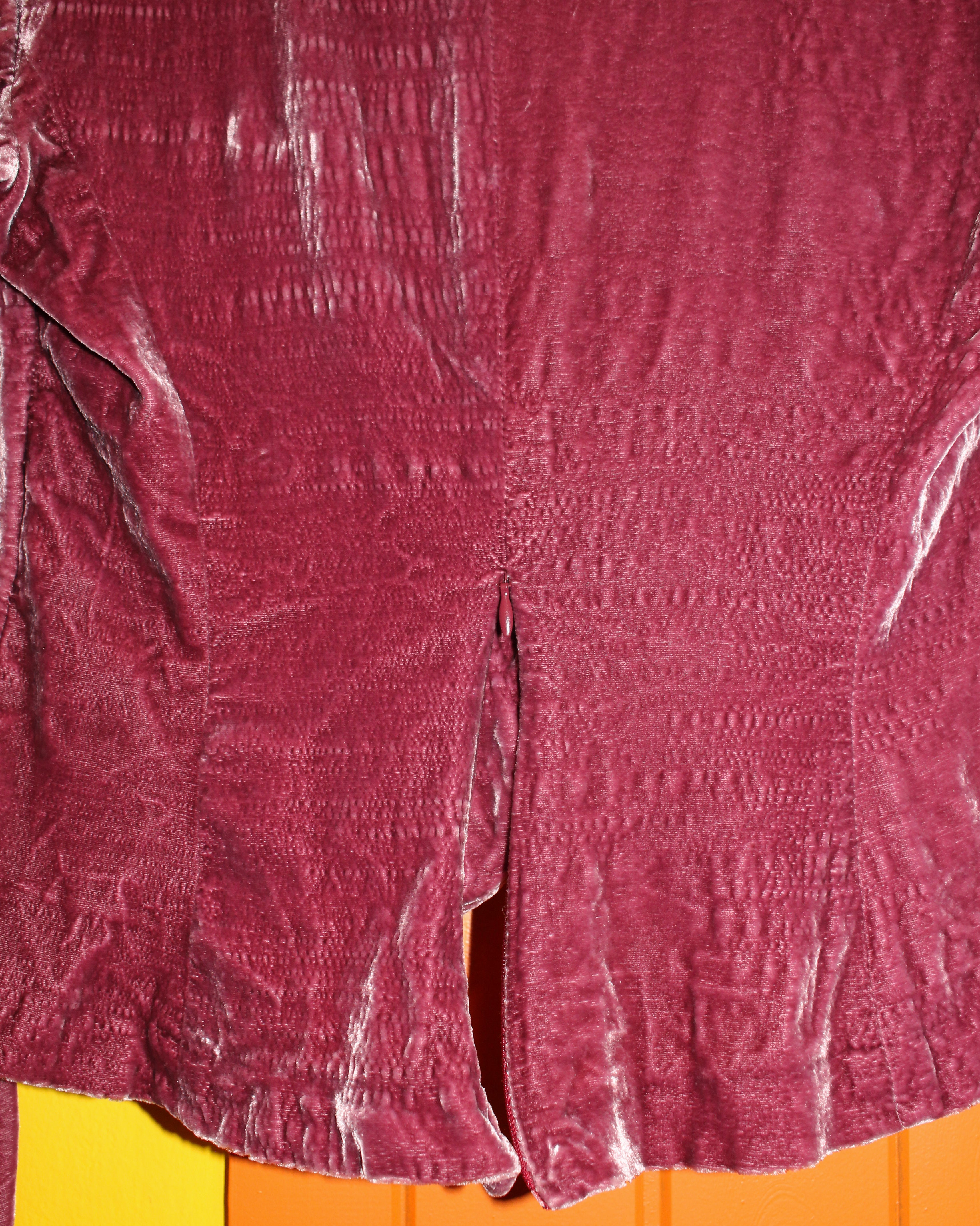 Ash Rose Velvet Jacket