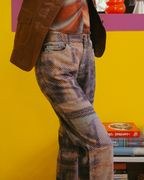 Kenzo Printed Cotton Trousers