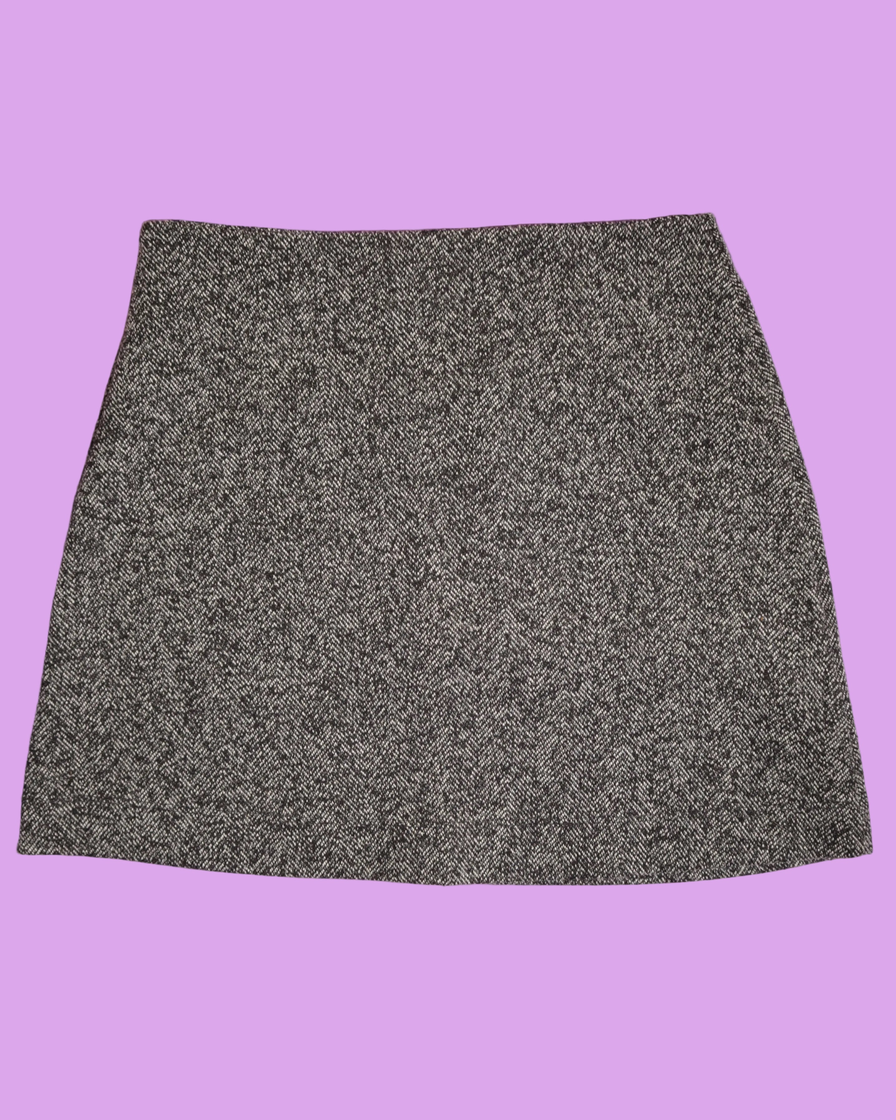 Textured Mini Skirt