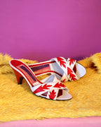 Susan Bennis Warren Edwards Leather Mules