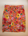 Floral Pop Mini Skirt
