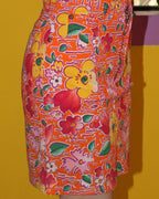 Floral Pop Mini Skirt