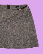 Textured Mini Skirt