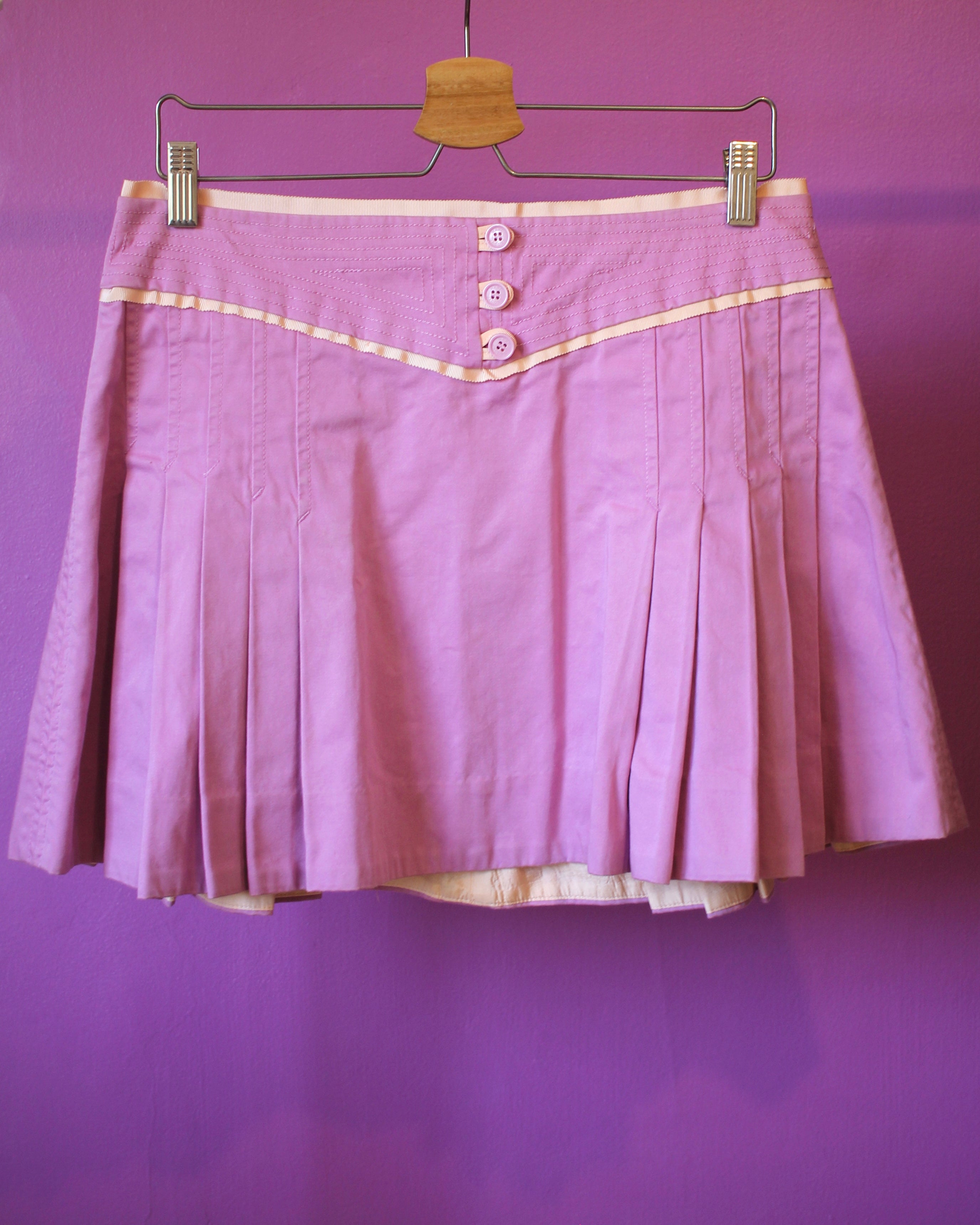 Marc Jacobs Pleated Mini Skirt