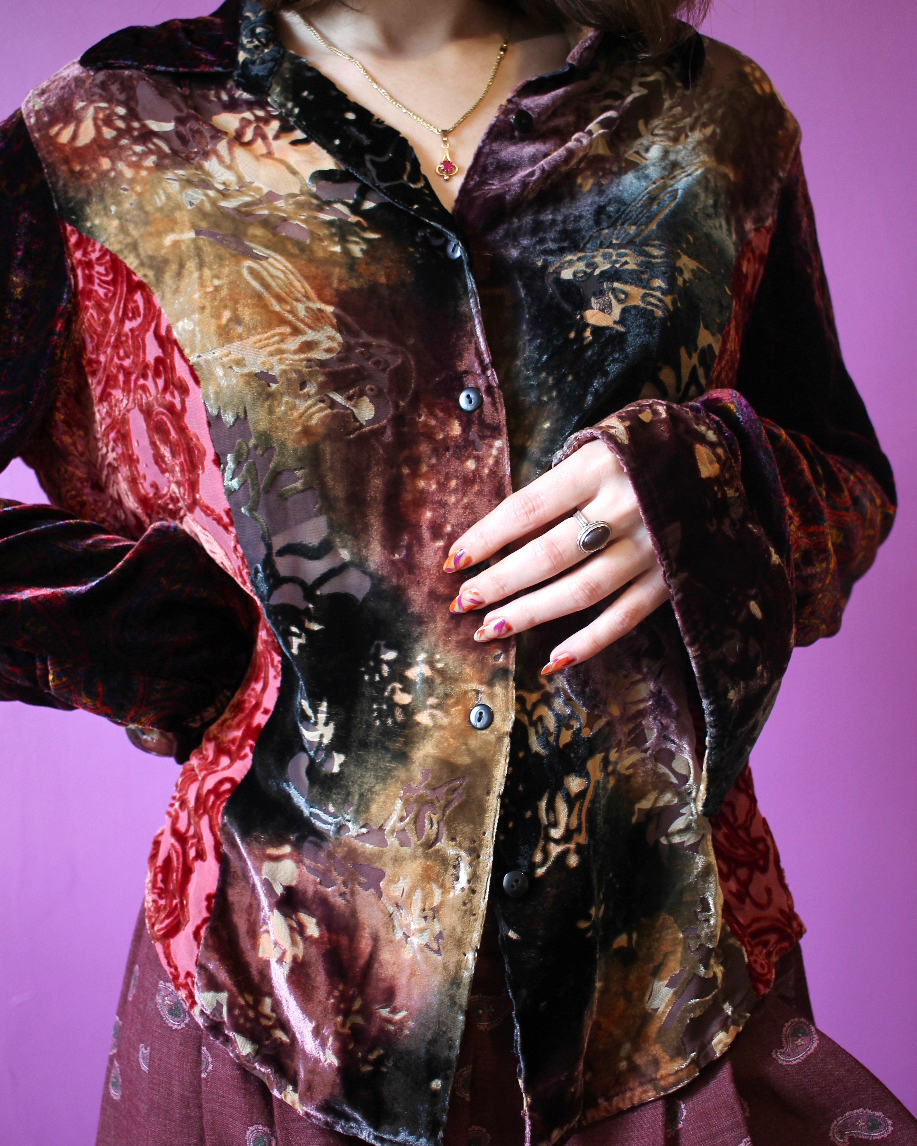 Velvet Blouse