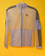 Sheer Adidas track jacket