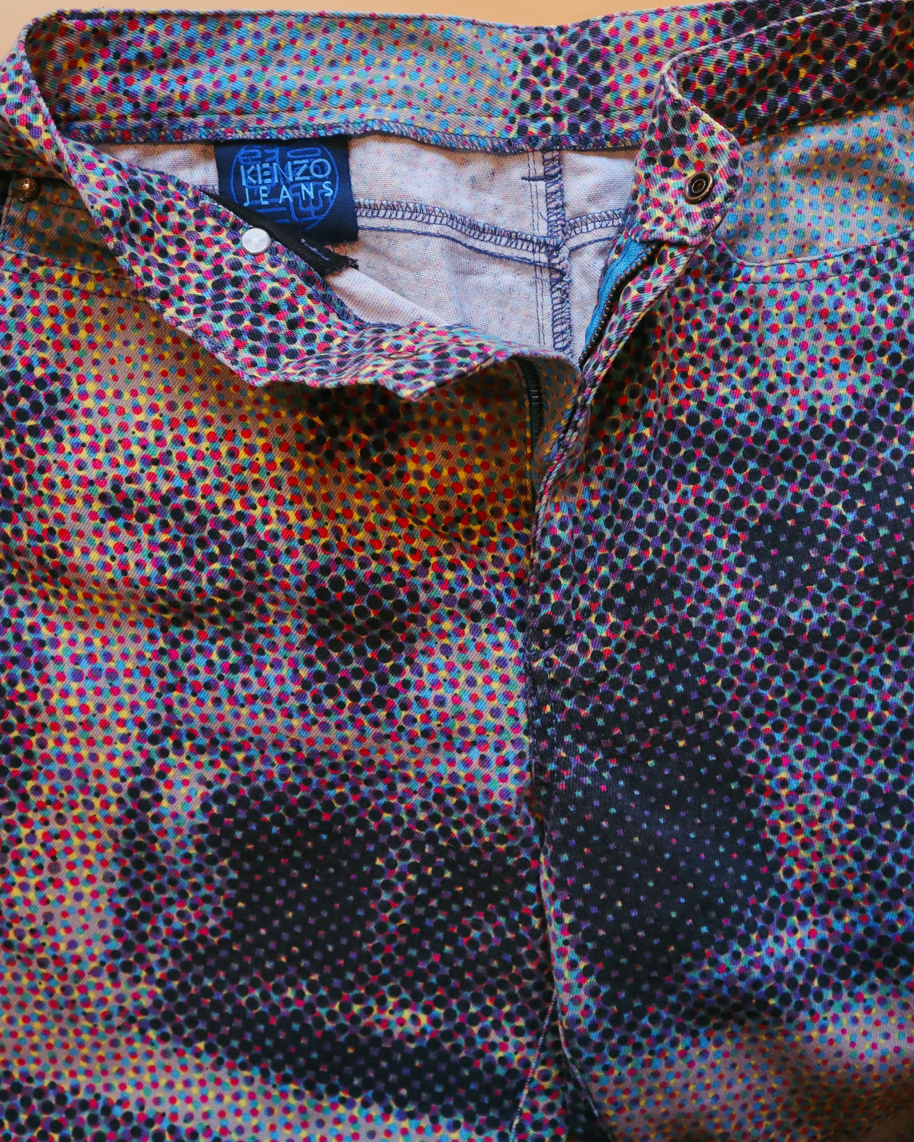 Kenzo Printed Cotton Trousers