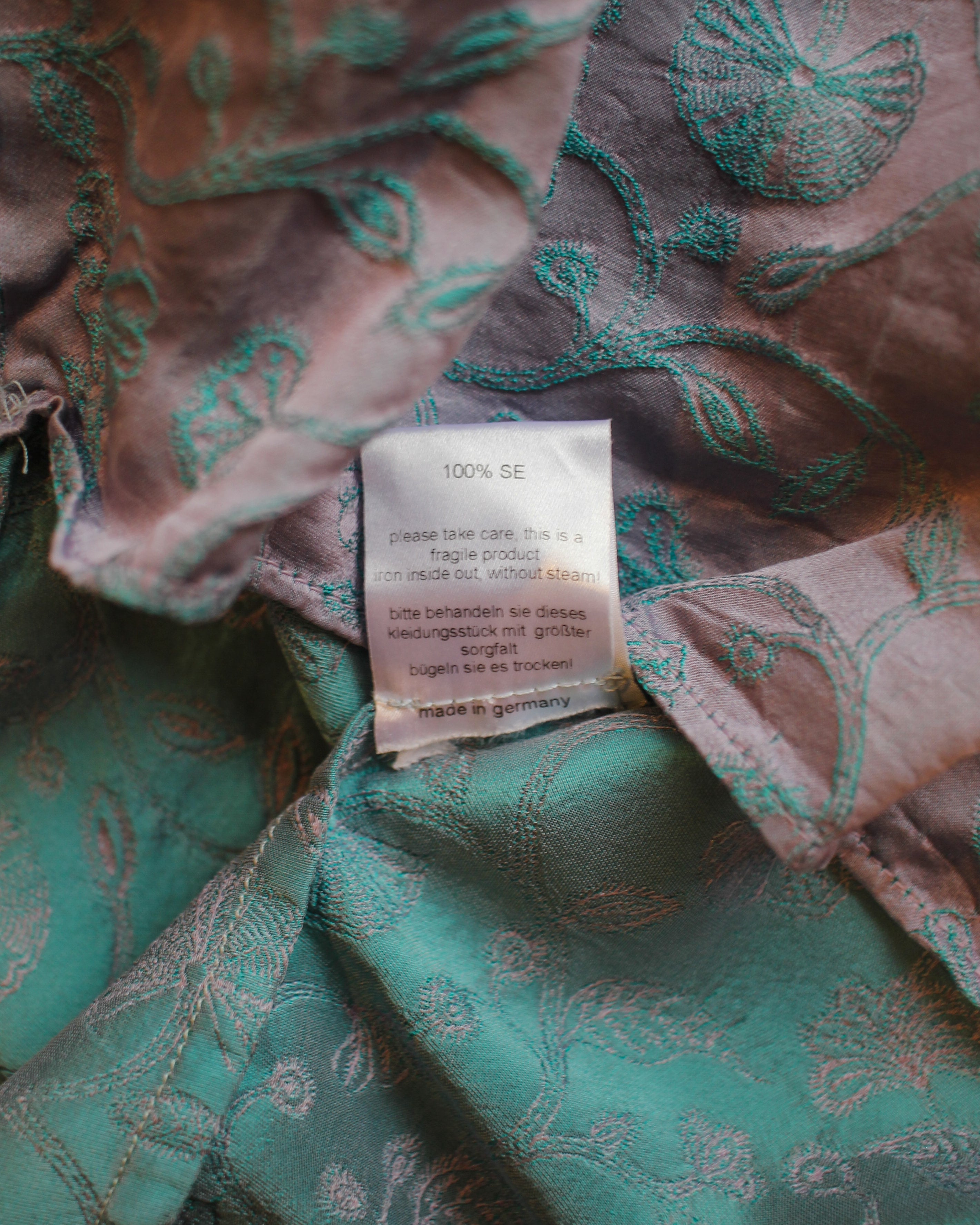 Anja Gockel Silk Wrap Jacket