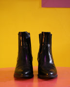Black Western Ankle Boots