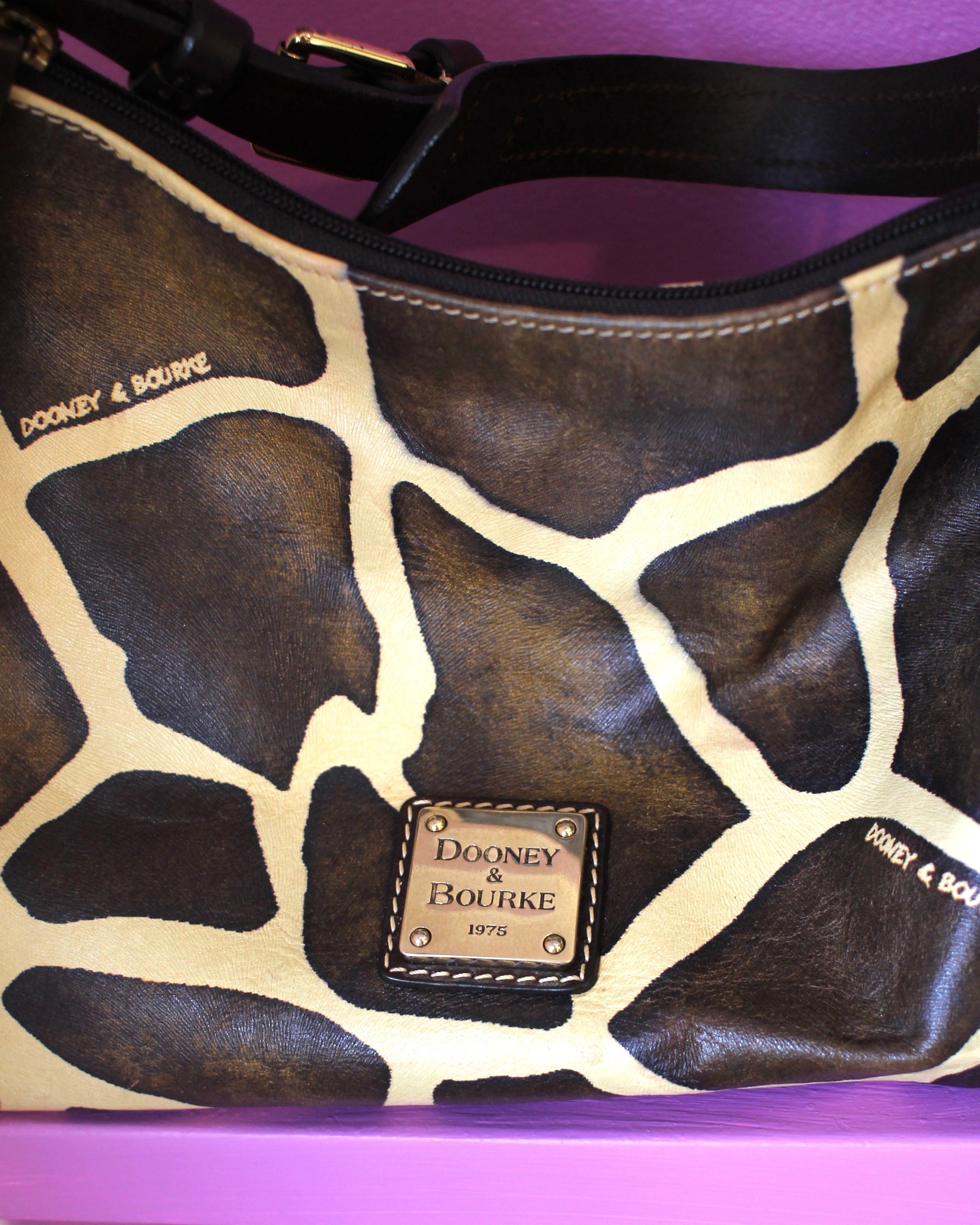 Dooney & Bourke Giraffe Print Bag