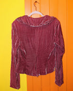 Ash Rose Velvet Jacket