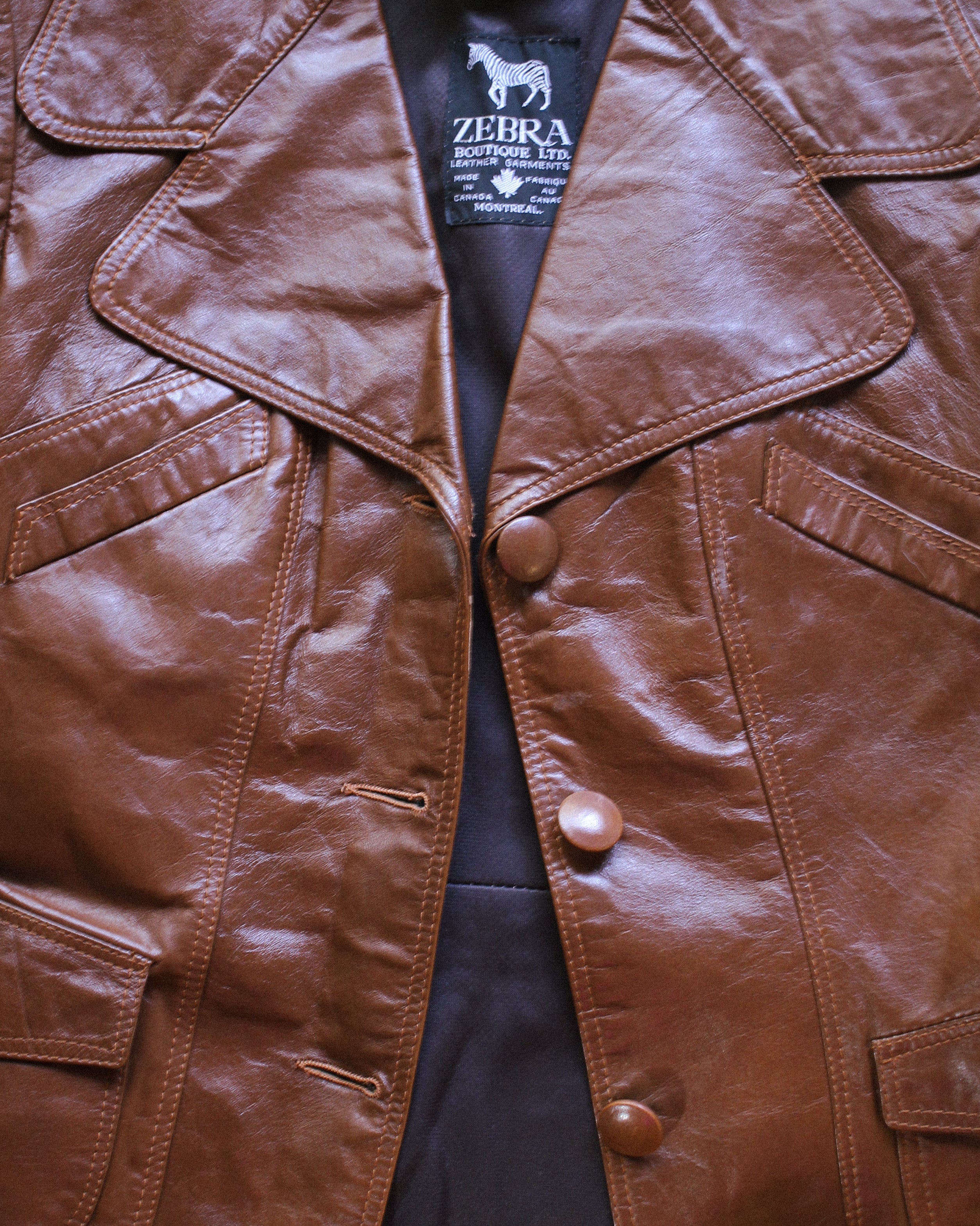 1970s Leather Jacket