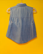 Denim Button-Up Shirt