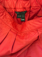 Red Leather Skirt
