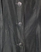 Black Lace Sleeve Blouse