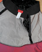 Kenzo panelled velvet skirt