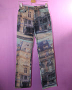 Kenzo Printed Cotton Trousers