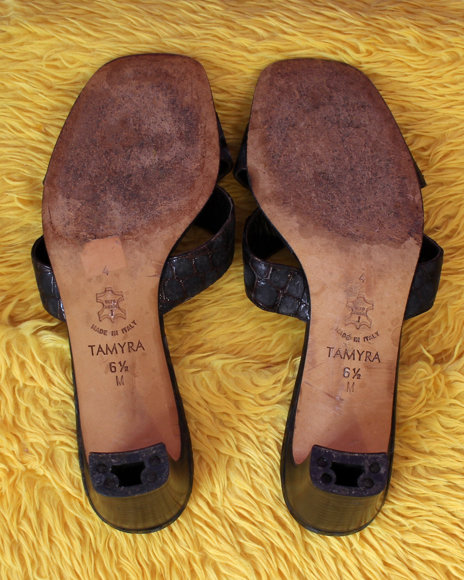 Brighton Italian Leather Mules