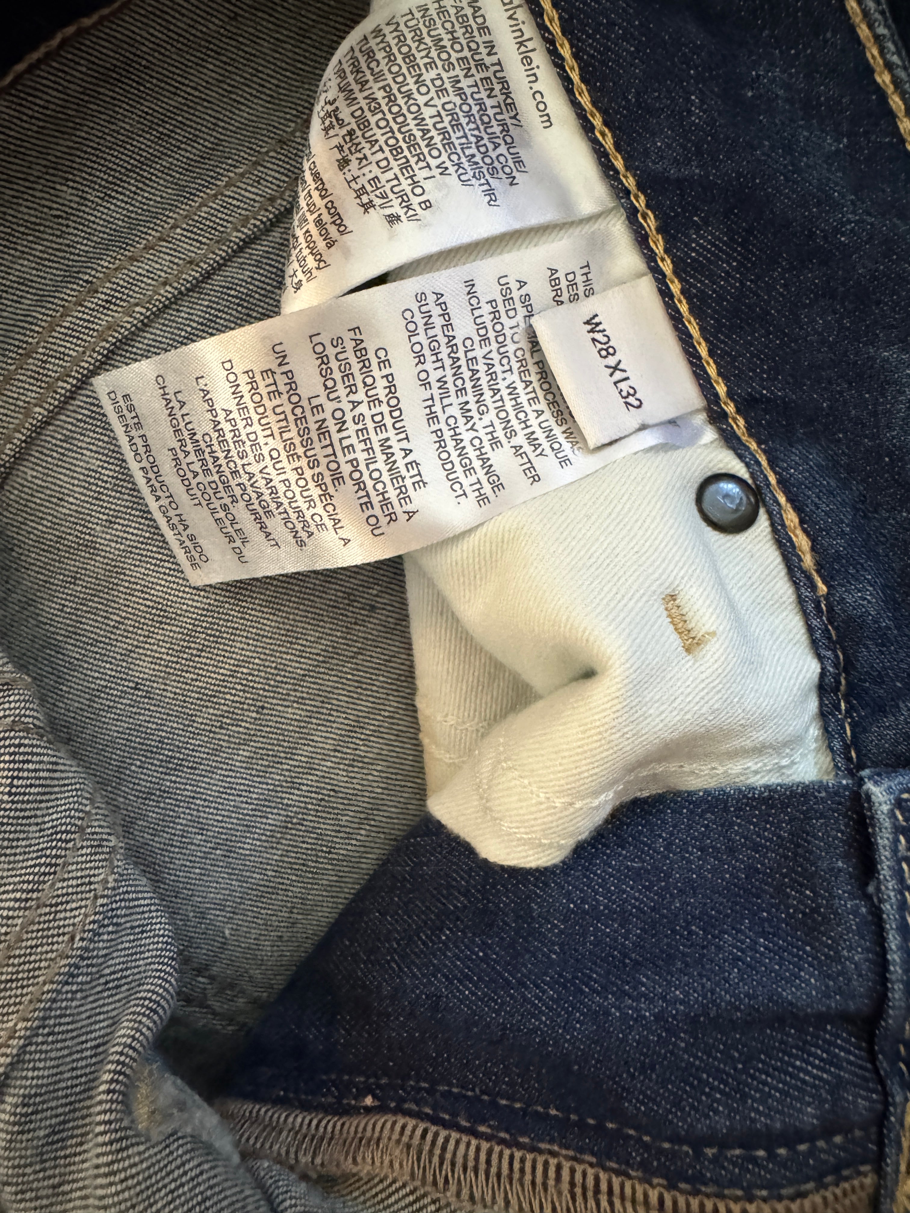 Calvin Klein High Rise Jeans