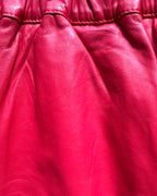 Red Leather Skirt