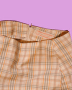 Plaid Mini Skirt