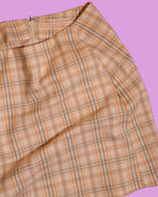 Plaid Mini Skirt