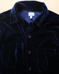 Armani Jeans Navy Velvet Shirt