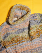 Cropped Knit Turtleneck Sweather