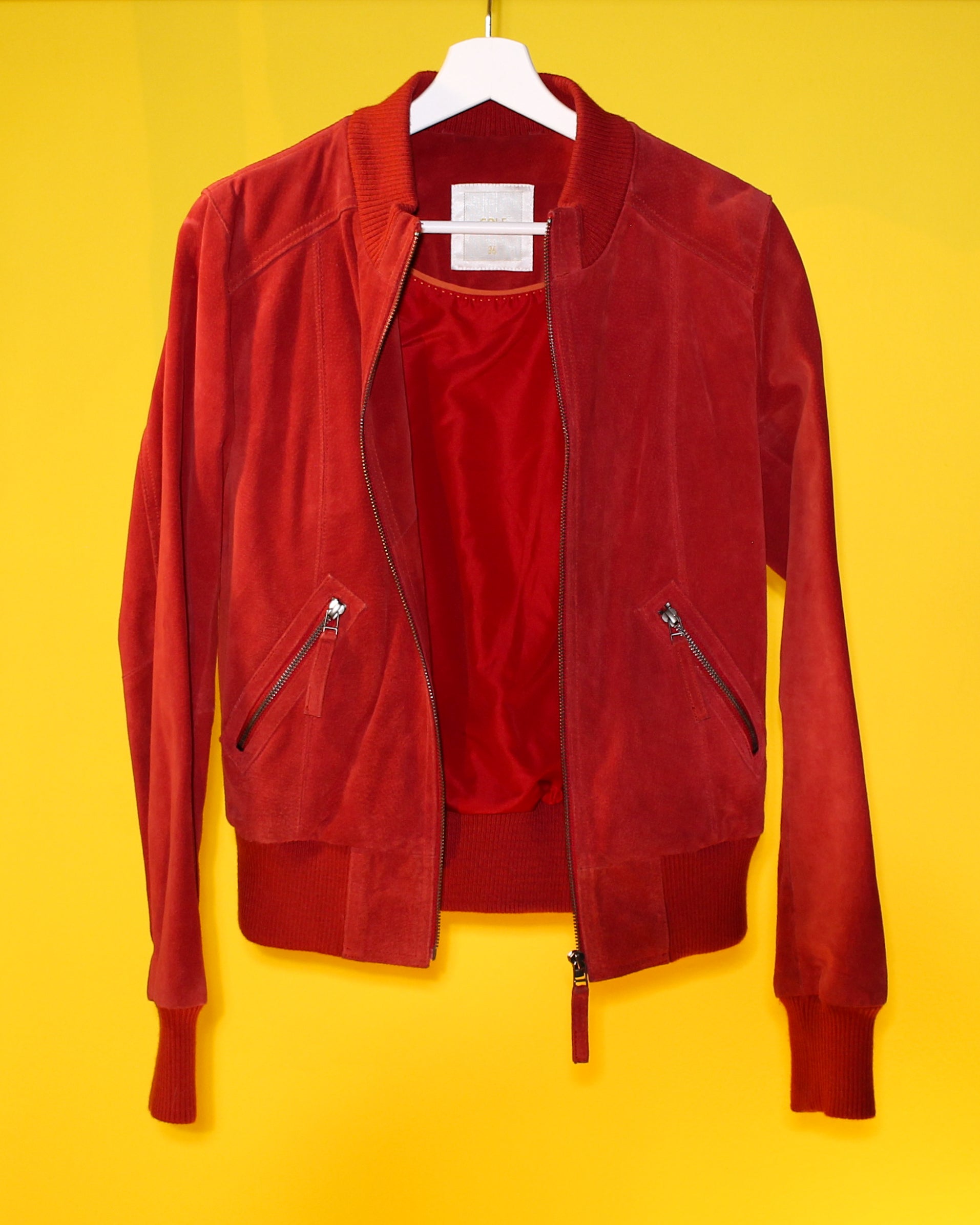 Red Suede Jacket
