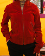 Red Suede Jacket