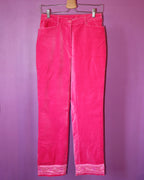 Lilly Pulitzer Pink Velveteen Pants