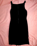 Vintage Betty Barclay Black Velvet Dress