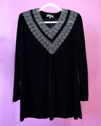 Black Velvet Dress