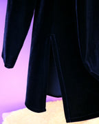 Black Velvet Dress
