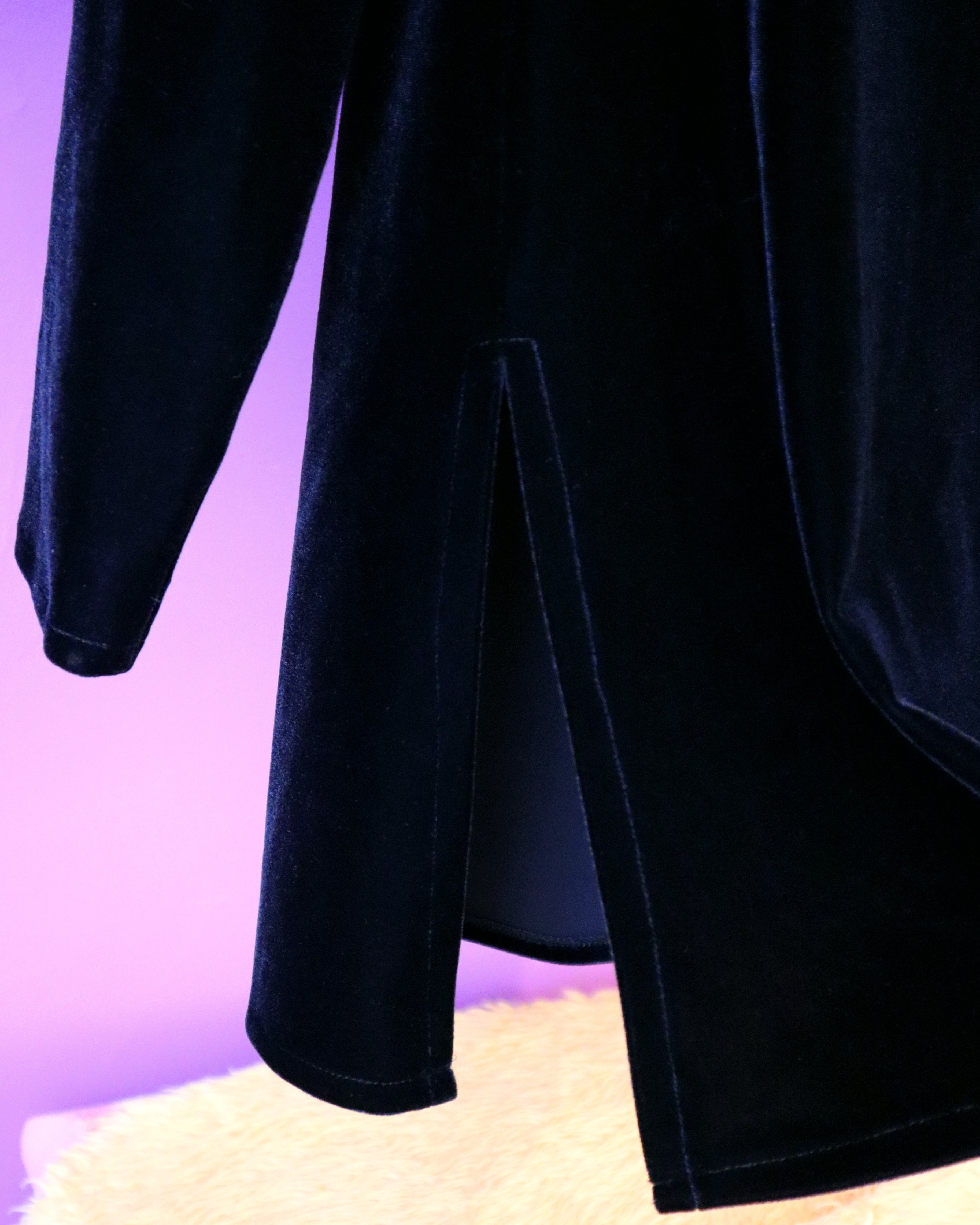 Black Velvet Dress