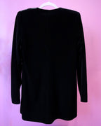 Black Velvet Dress
