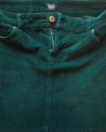 Dolce & Gabbana Green Corduroy Mini Skirt